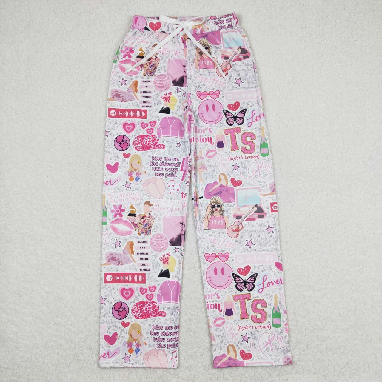 P0454 country singer TS pink adult pants