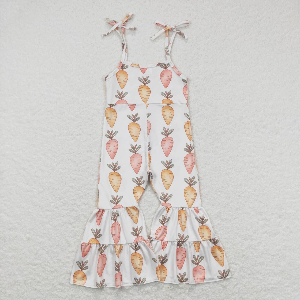 SR0538 Easter colorful carrot girls jumpsuit