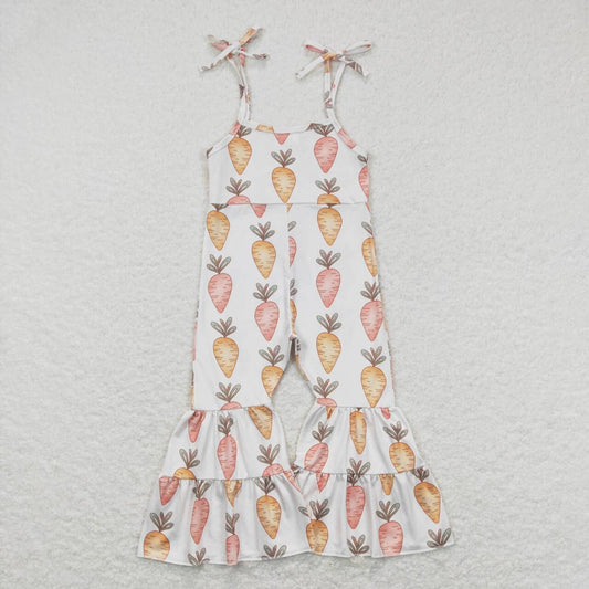 SR0538 Easter colorful carrot girls jumpsuit