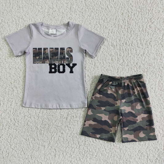 BSSO0049 Mamas Boy Camo Boys Outfits