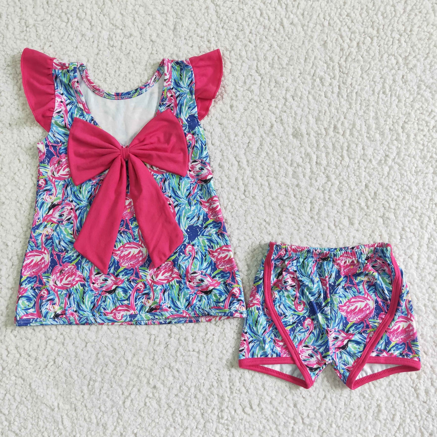 GSSO0100 Flamingo Baby Girls Outfits