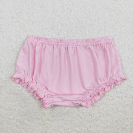 SS0240 pink checkered pink girls shorts