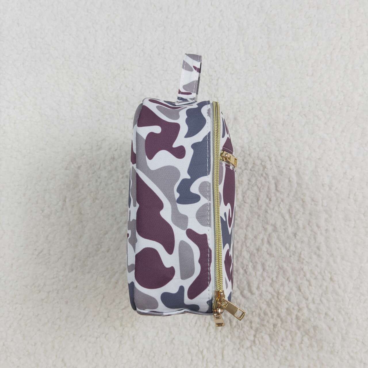 BA0227 brown camo lunch bag