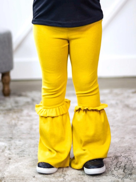 preorder P0261 Yellow girls pants