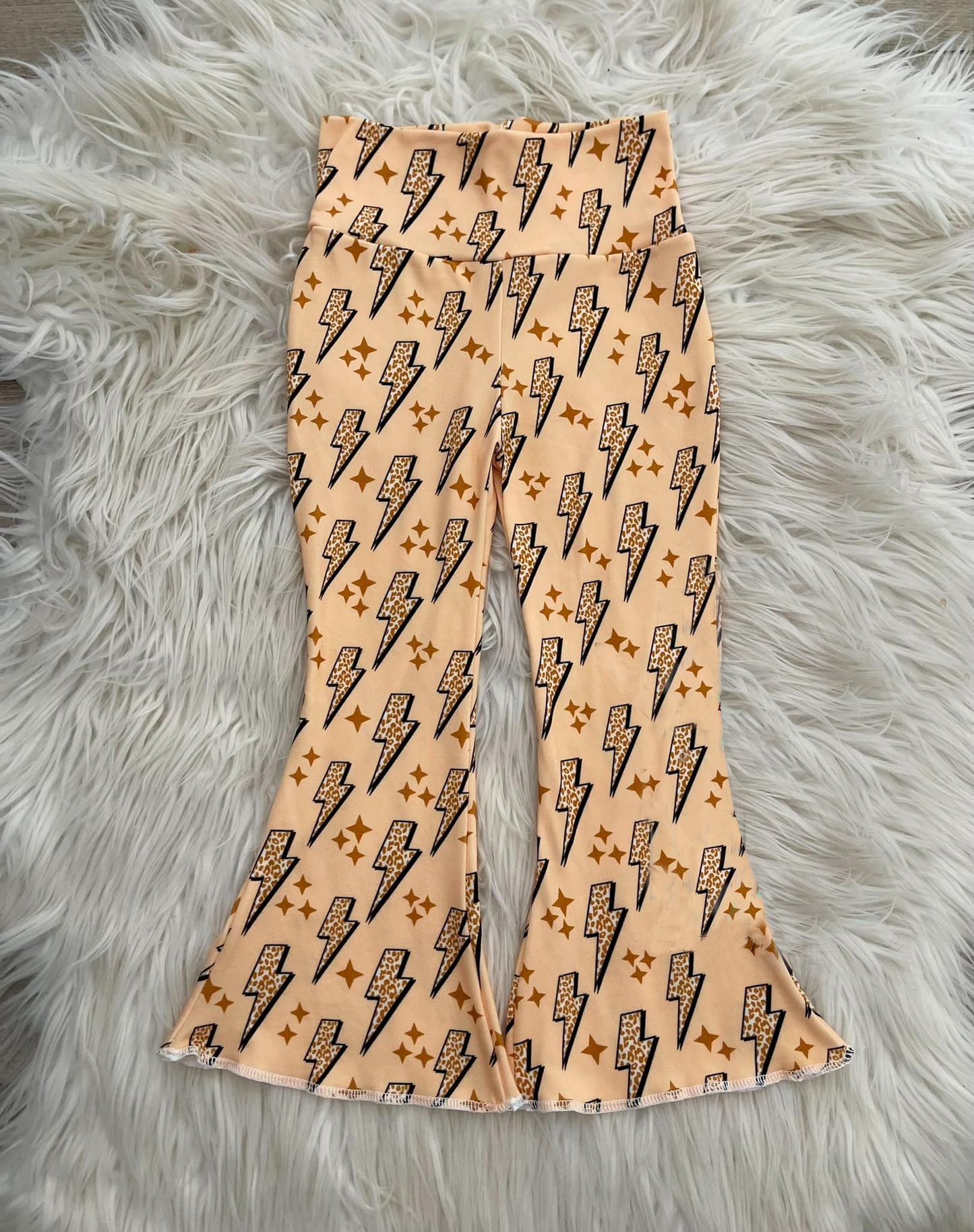 preorder P0447 Leopard lightning girls pants