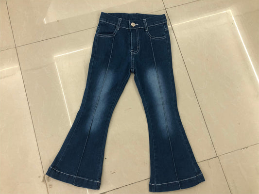 preorder P0508 blue denim pants girls jeans