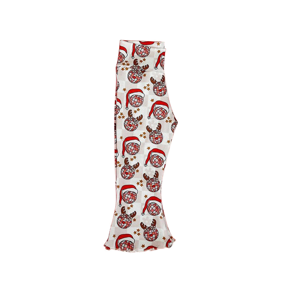 preorder P0520 Christmas colorful light girls pants