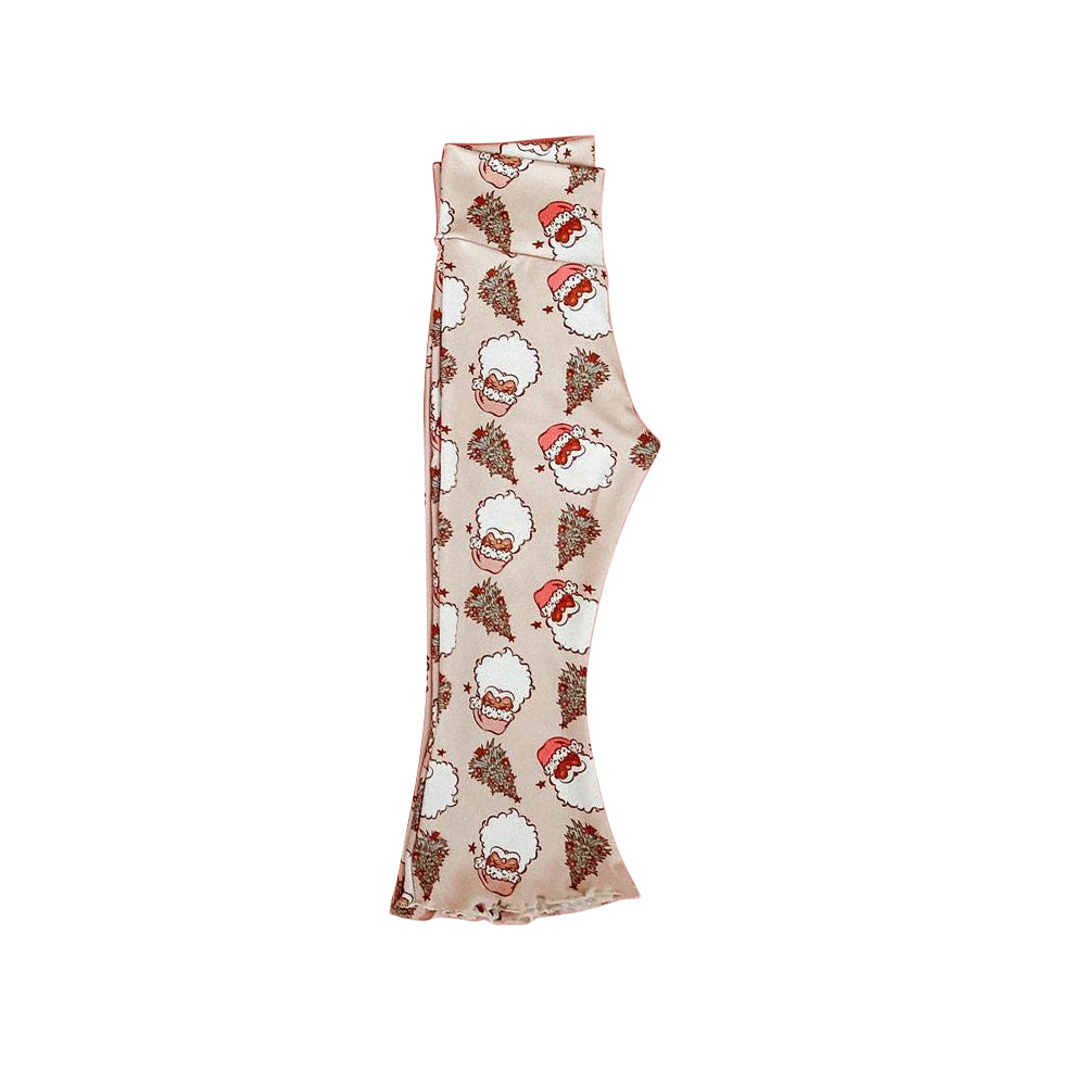 preorder P0522 Christmas Santa tree girls pants
