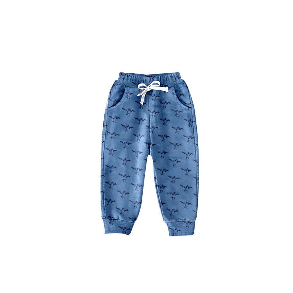 preorder P0554 blue mallard milk silk pockets boys pants