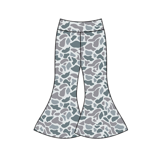 preorder P0591 grey camo milk silk girls pants