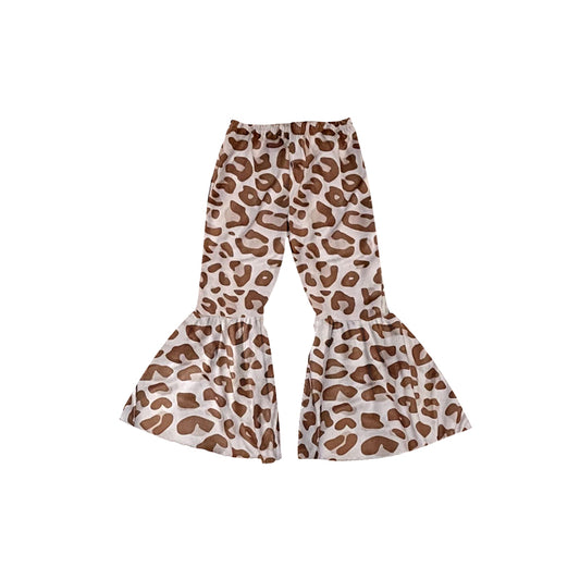 preorder P0665 brown leopard pants girls pants