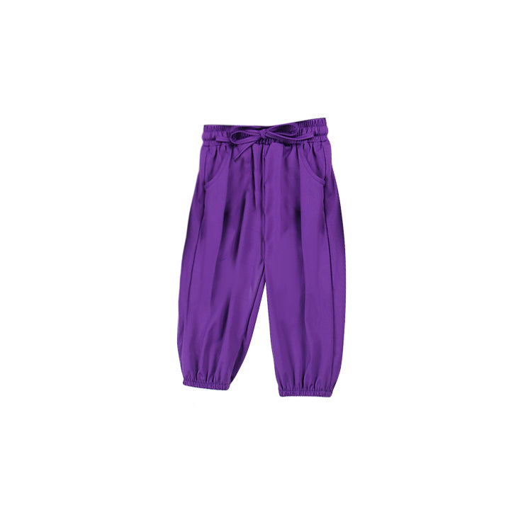 preorder P0670 purple girls pants