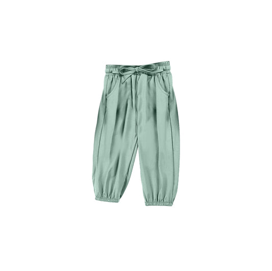 preorder P0674 green girls pants