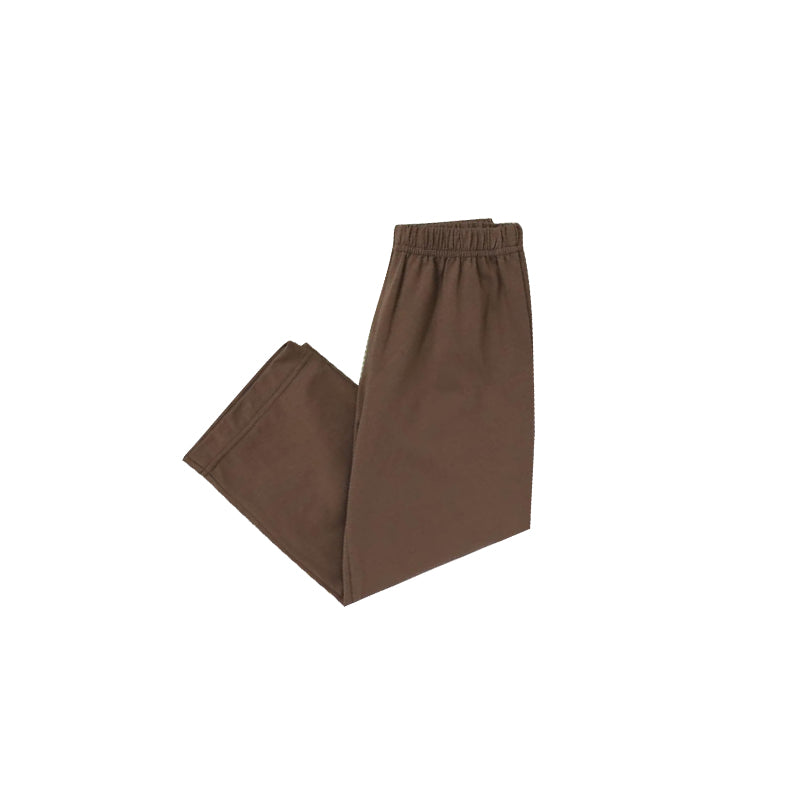 preorder P0677 brown milk silk boys pants