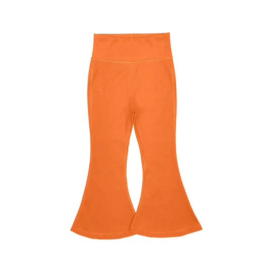 preorder P0684 orange girls pants active wear athletic