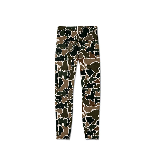 preorder P0688 old school camo adult women pants yoga pants