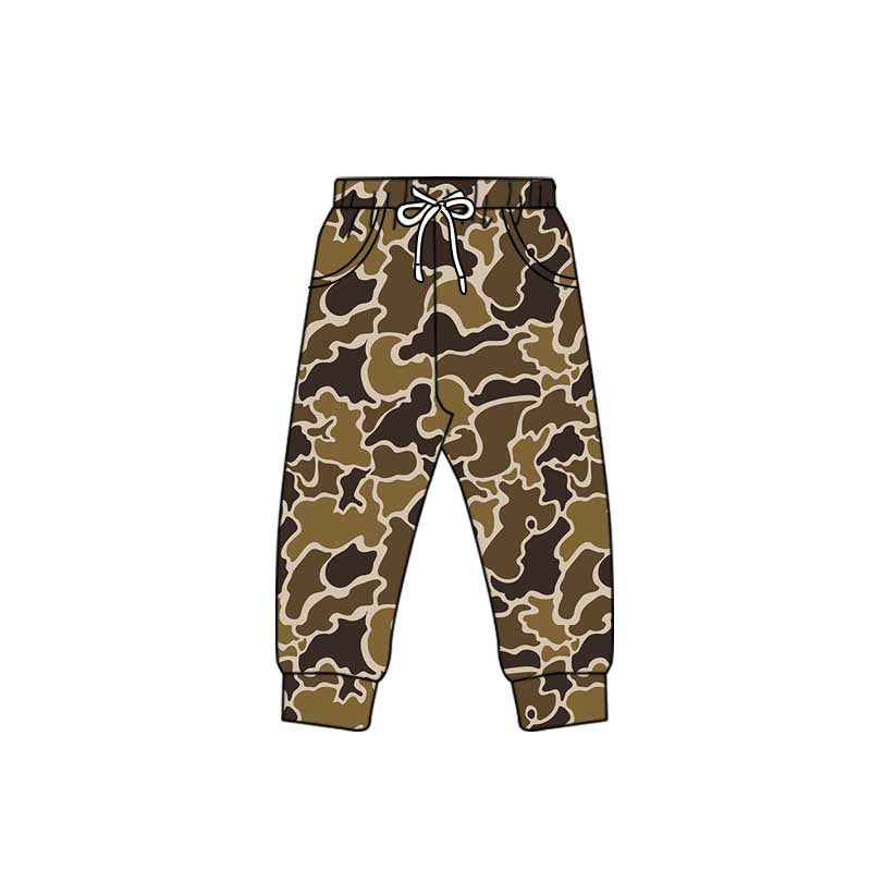 preorder P0708 ginger yellow camo adult women pants