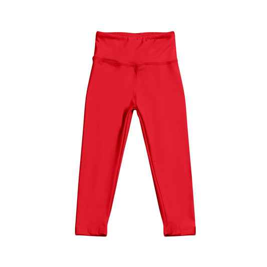 preorder P0712 red girls pants active wear athletic