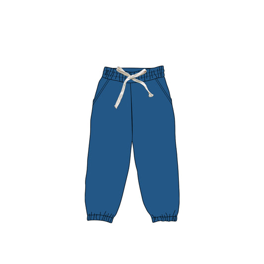 preorder P0736 Dark Blue Girls Yoga Pants