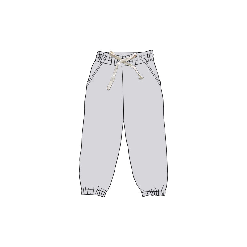 preorder P0737 Grey Girls Yoga Pants