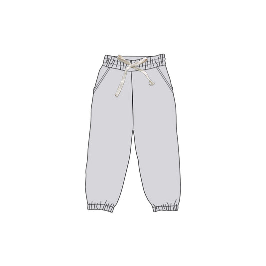 preorder P0737 Grey Girls Yoga Pants