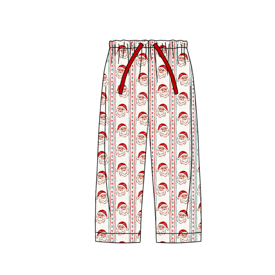 preorder P0785 Christmas Santa red adult woman pants