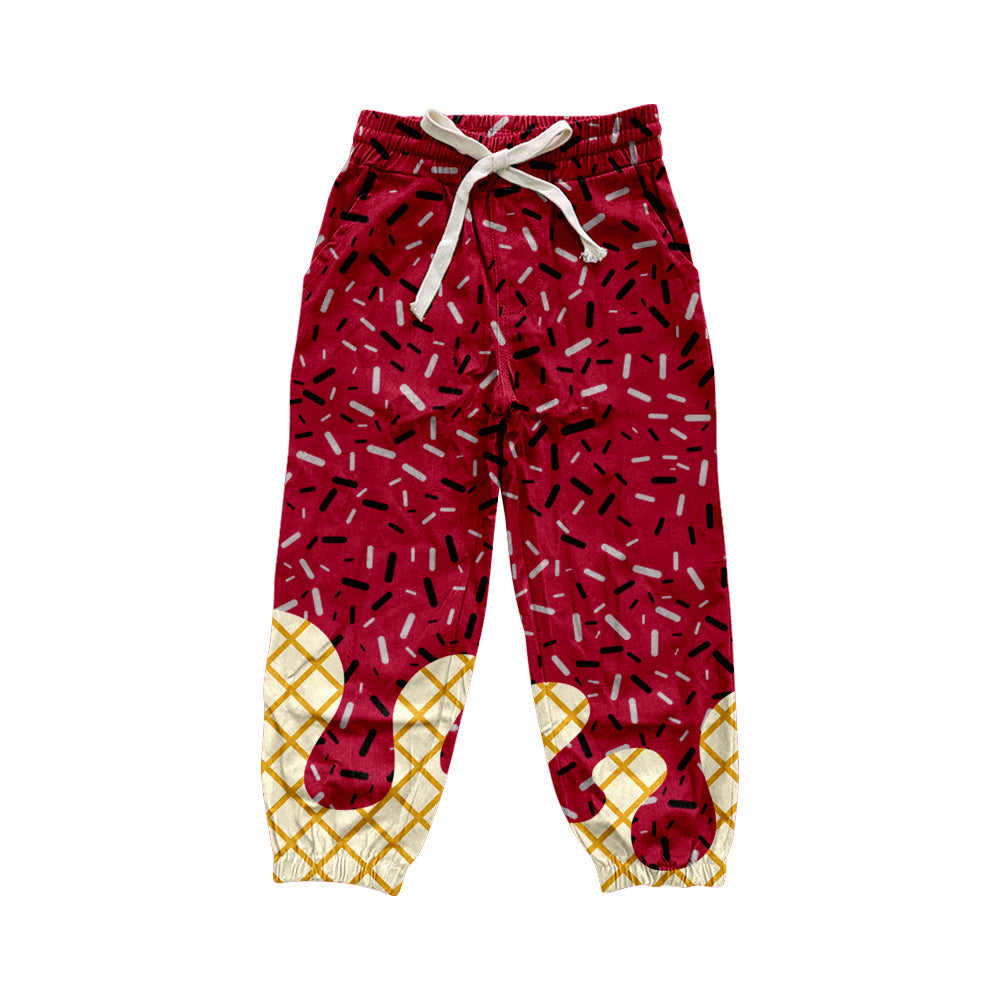preorder P0810 Maroon Ice Adult Women Yoga Pants