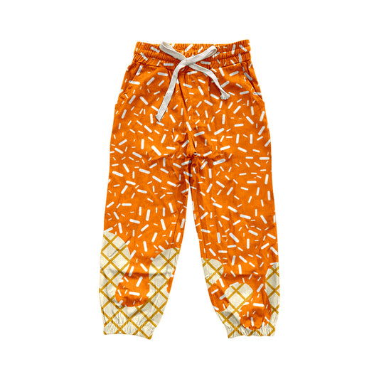 preorder P0811 Orange Ice Adult Women Yoga Pants