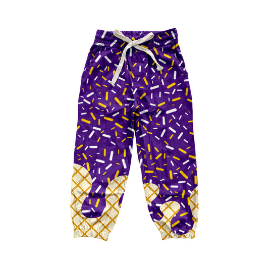 preorder P0813 Purple Ice Adult Women Yoga Pants