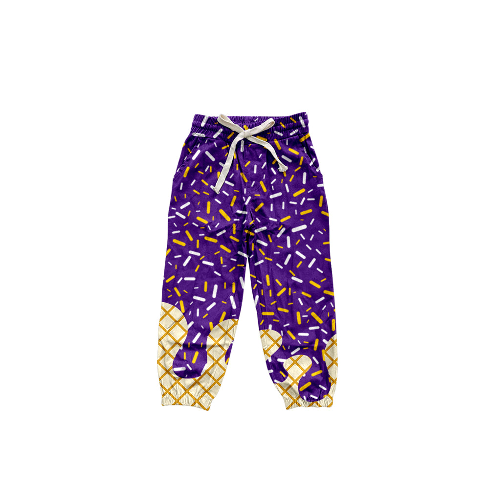 preorder P0819 yoga purple ice boys pants