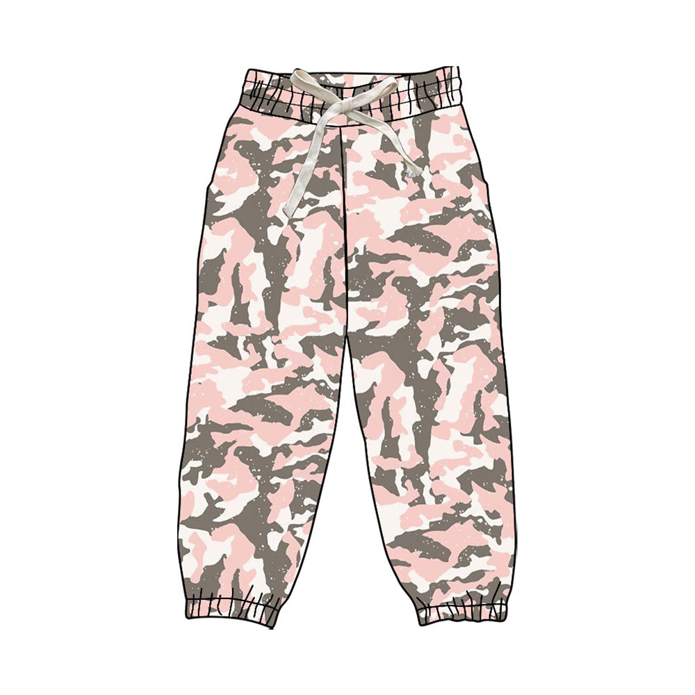 preorder P0829 hunting camo pink yoga adult woman pants