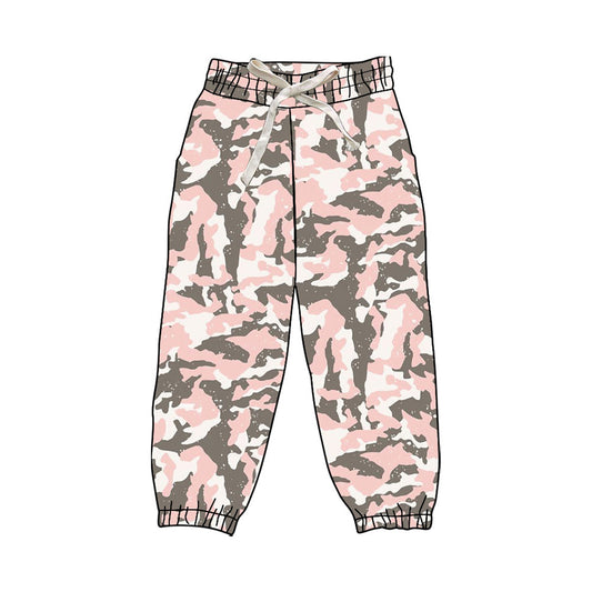 preorder P0829 hunting camo pink yoga adult woman pants