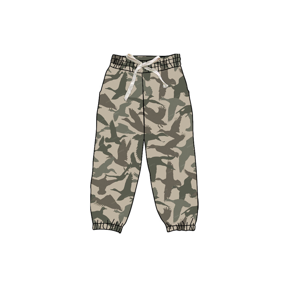 preorder P0833 hunting camo mallard duck yoga girls pants