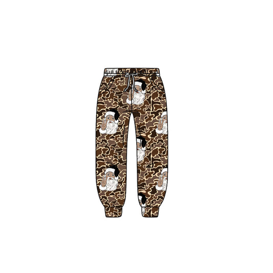 preorder P0835 Christmas Santa camo boys pants