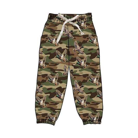 preorder P0837 hunting camo mallard duck yoga adult woman pants