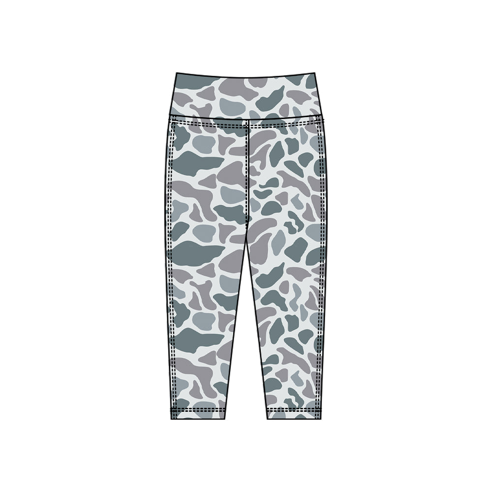 preorder P0912 yoga camo girls pants