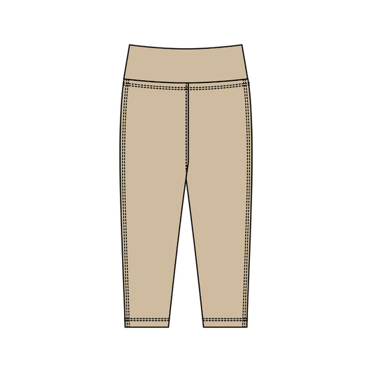 preorder P0926 yoga khaki girls pants