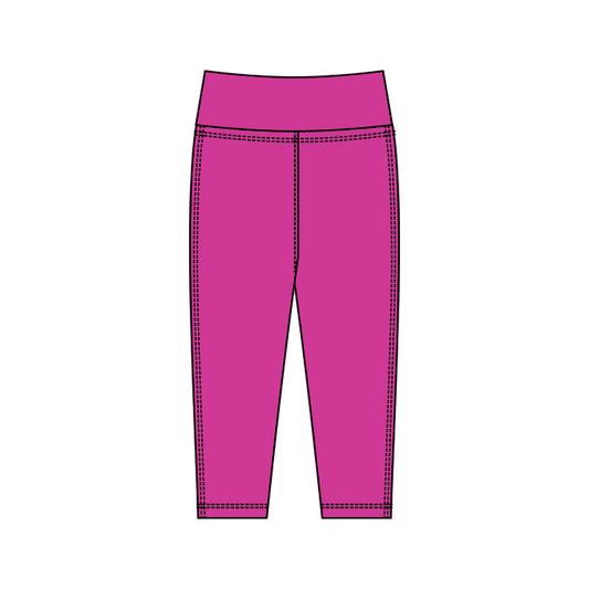 preorder P0928 yoga hot pink girls pants