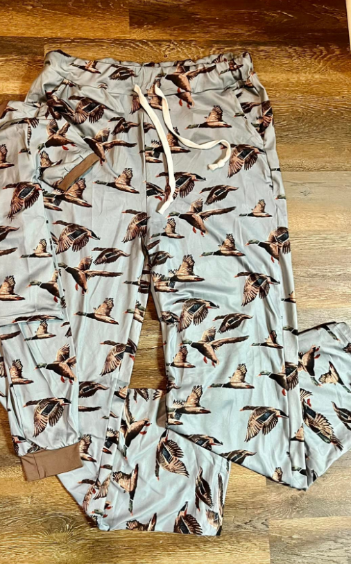 preorder P0947 hunting mallard duck adult man pants