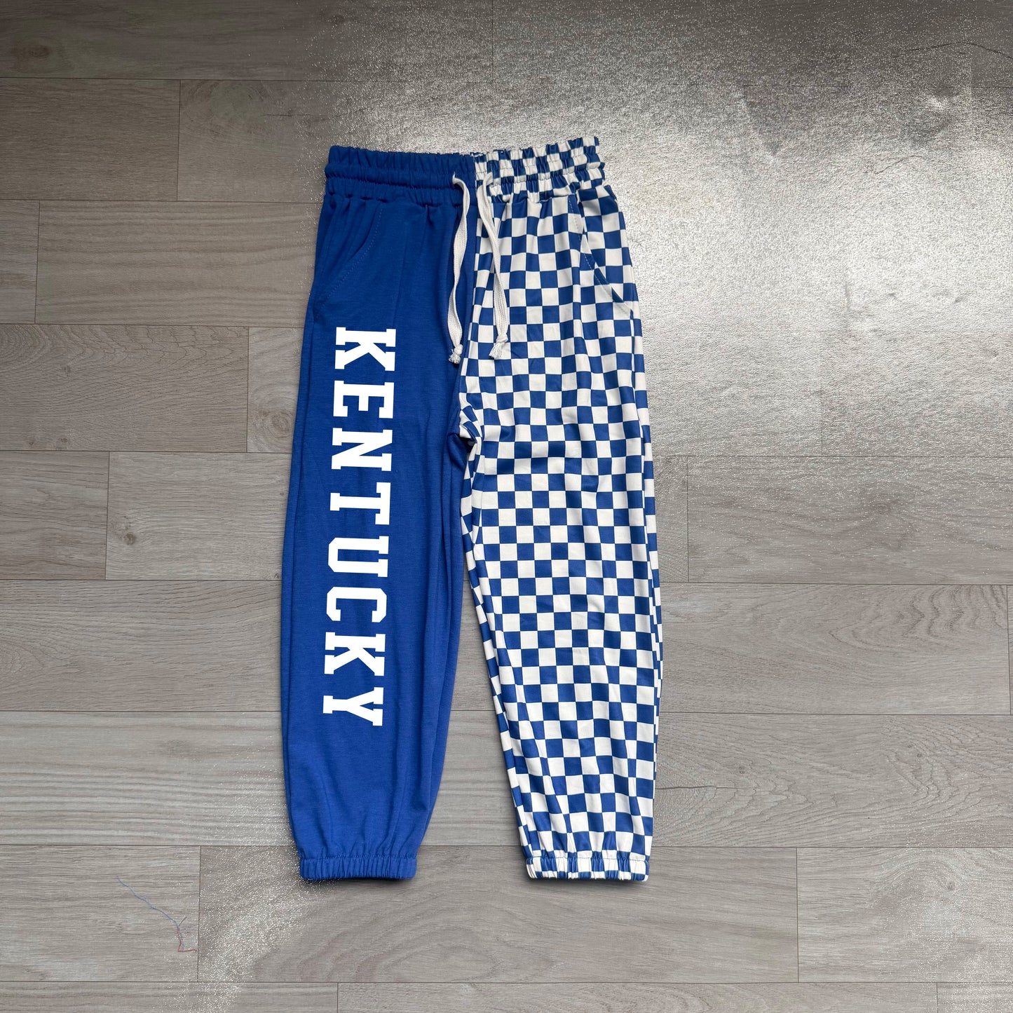 preorder Samples P1059 KENTUCKY Blue Checkered Boys Pants