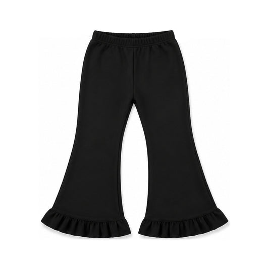 preorder P1072 Black Sweatshirt Girls Pants