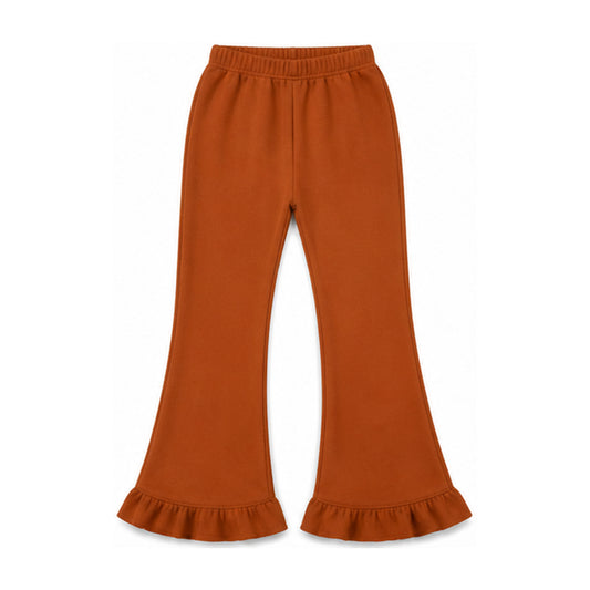 preorder P1073 Orange Sweatshirt Girls Pants