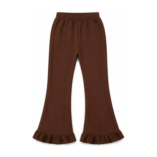 preorder P1074 Maroon Sweatshirt Girls Pants
