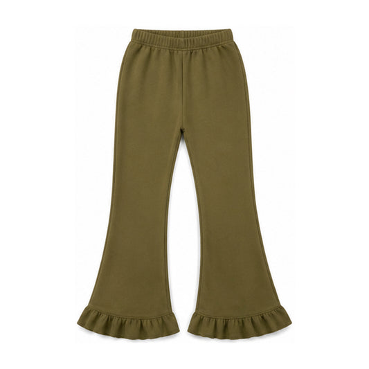preorder P107 Green Sweatshirt Girls Pants