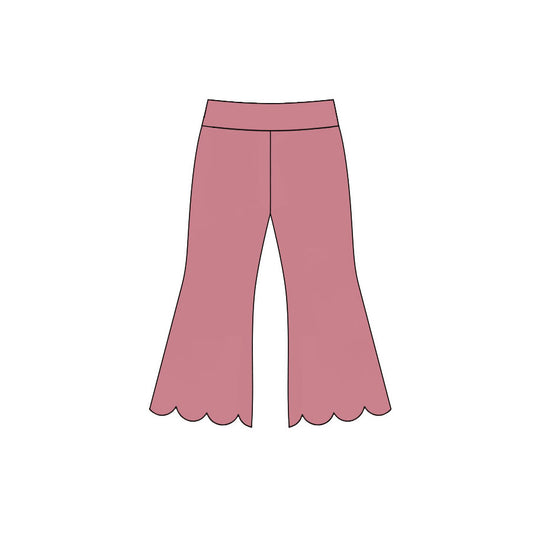 preorder P1076 Scallop Pink Girls Pants