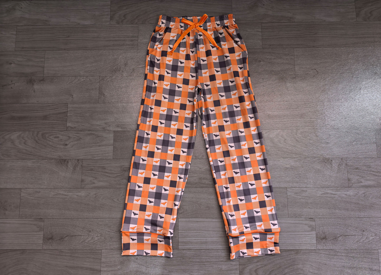 preorder Samples P1095 Halloween Bat Adult Women Pants