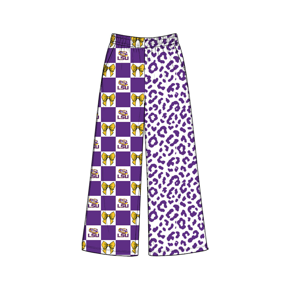preorder P1116 LOUISIANA Bows Camo Adult Women Pants