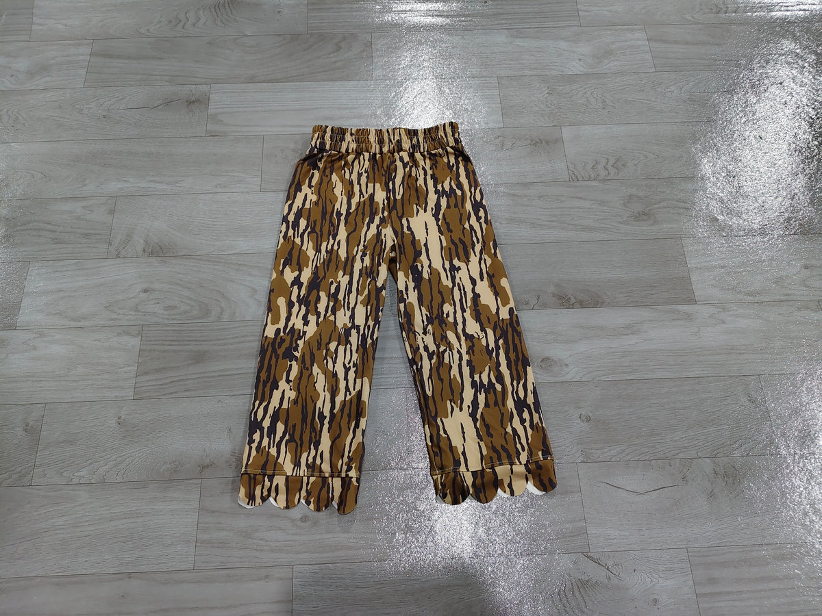 preorder Samples P1143 Scallop Camo Girls Pants