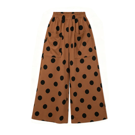 preorder P1250 Dot Khaki Adult Women Pants