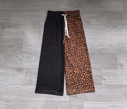 preorder Samples P1267 Leopard Black Girls Pants